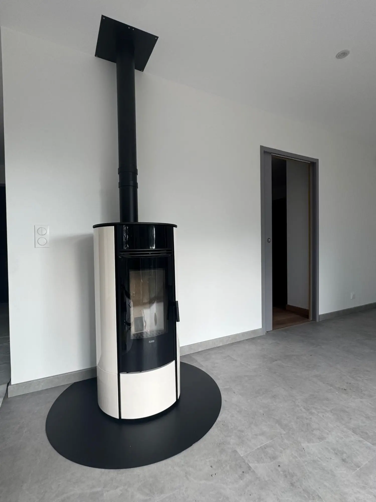 installation poêle
